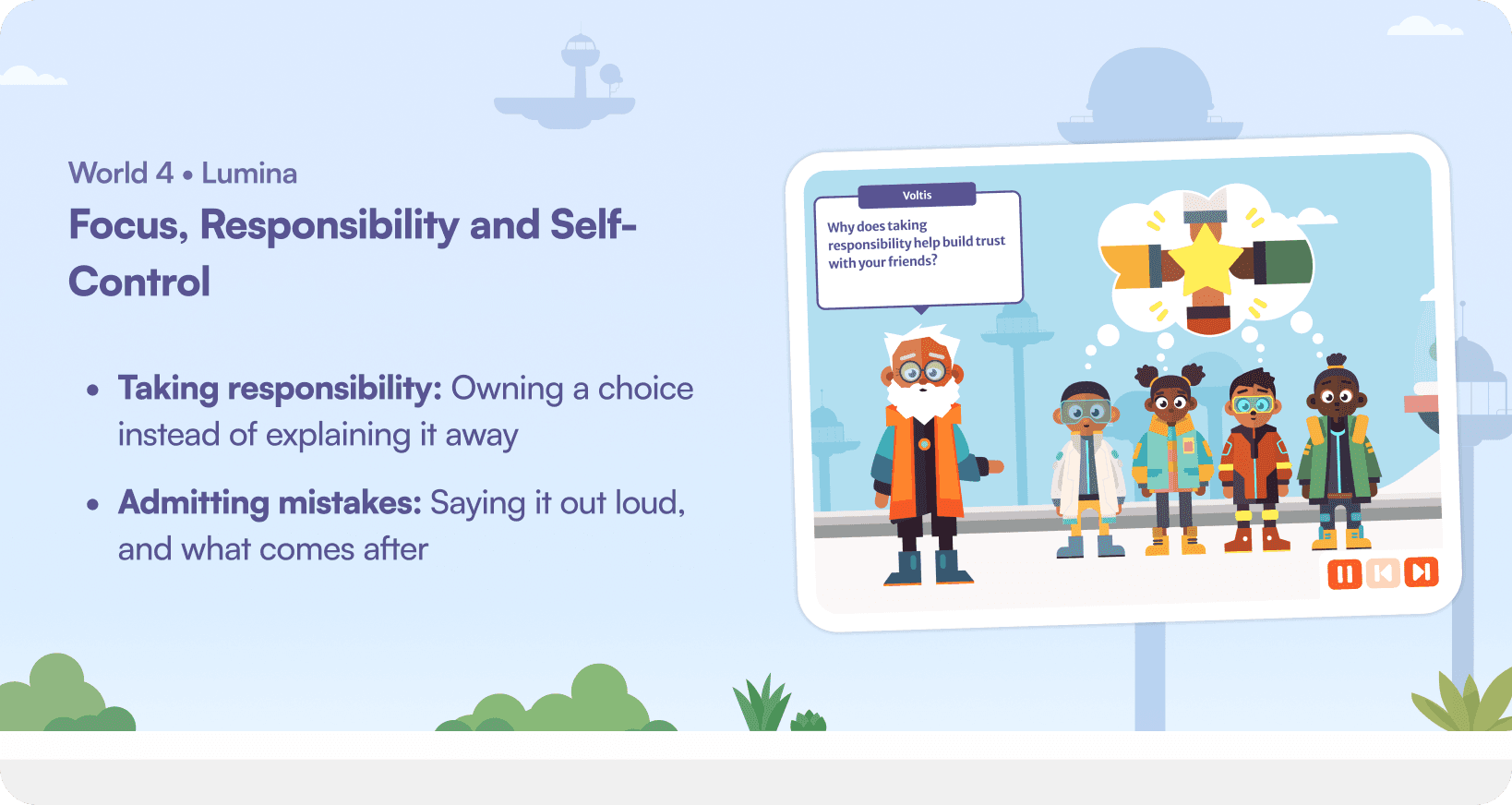 World 4 Lumina — Focus, Responsibility and Self-Control