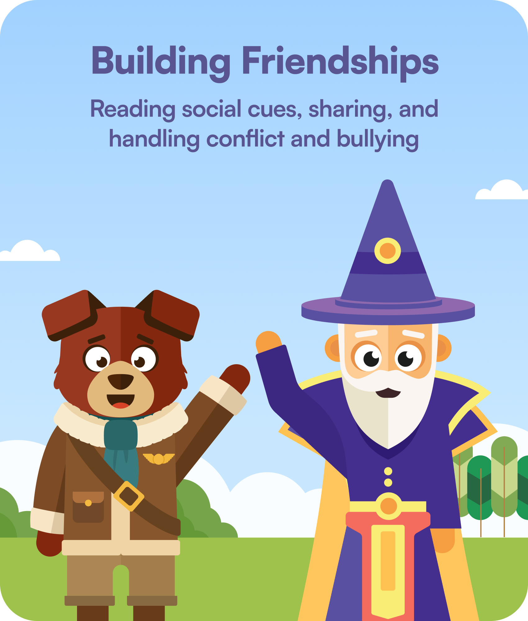 Making Friendship — Neelo social skills card